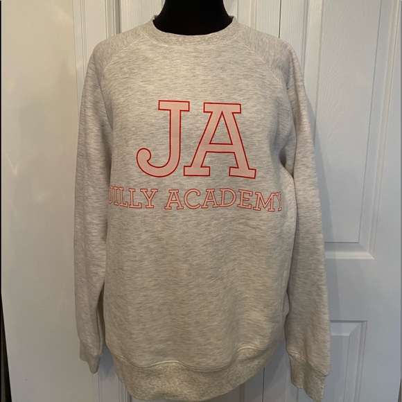 Brunette The Label Sweaters - JILLY ACADEMY/BRUNETTE THE LABEL Big Sister Crew Neck Sweatshirt Jilly box item